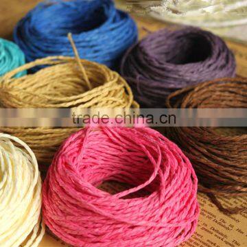 Excellent Quality Decorative Paper Raffia Ribbon Bows photo-3