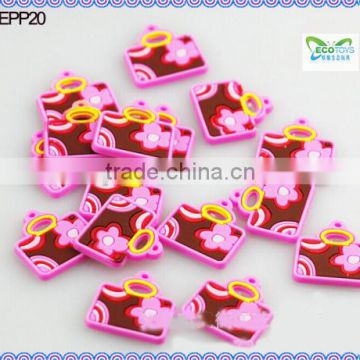 PVC Rubber Band Accessories With Hole