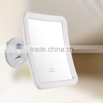 Wall mounted Swivel bathroom mirror with suction cup