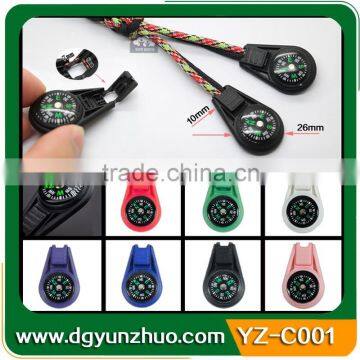 Plastic Zipper Pull For Garment, Plastic Cord End For Bag