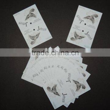 Angle Paper Cards With Hole Paper Labels Paper Tags photo-2