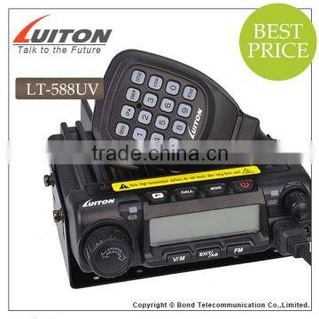 High power mobile car radio LT-588uv vhf/uhf dual band transceiver