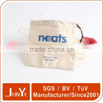 disposable advertisement cheap drawstring bag cotton cloth dust bag