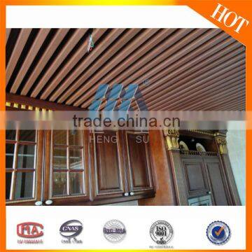 2016 new tech wood Material Coffered Office Ceiling Tile design