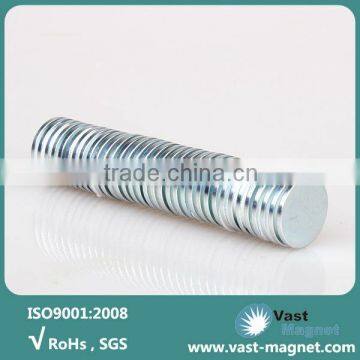 Adhesive disc sintered high power magnets