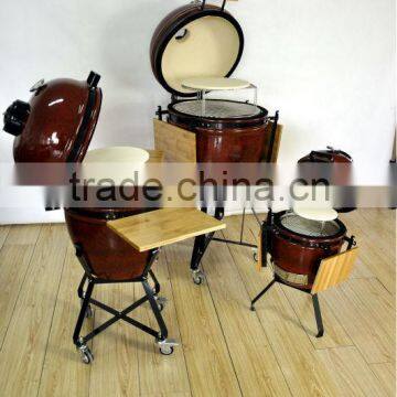 Glossy Glazed Ceramic Kamado Grill