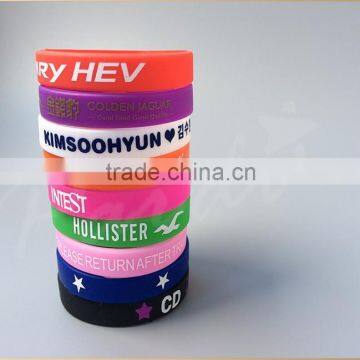 Cheap Silicon Rubber Band Bracelet photo-4
