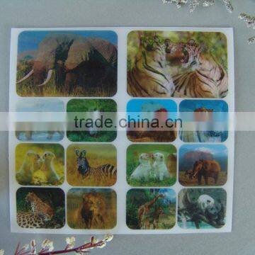 China Factory Custom Home Decor 3D Lenticular Sticker photo-2