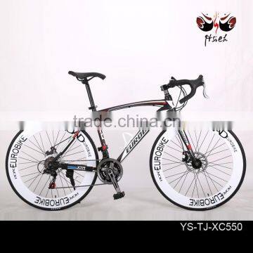 700C hi-ten steel cost-effective road bike complete with aluminum wheels,OEM service