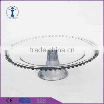 high quality cheaper crystal cake stand