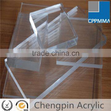 different thickness pmma material acrylic plate