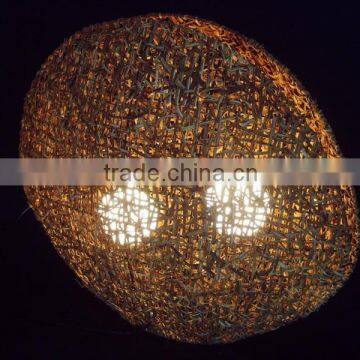 2015 Modern Brown Rattan Table Lamp/Light photo-5