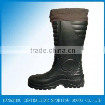 2015 new dark green eva wellington boots for men 1109