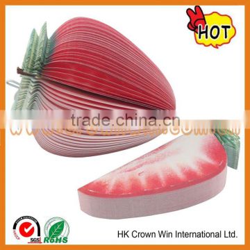 2014 sticky notes,fruit shaped notepad from dongguan.