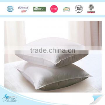 white plian down proof 5%-95% goose feather pillow