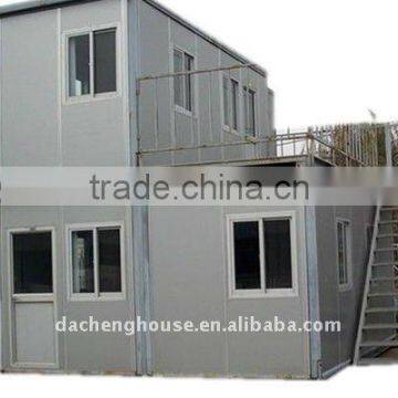 two storey combined sandwich panel house / steel house / modular homes / container house