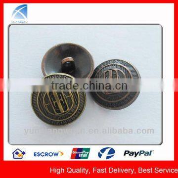 YX3863 Fashion Metal Custom Made Sewing Buttons