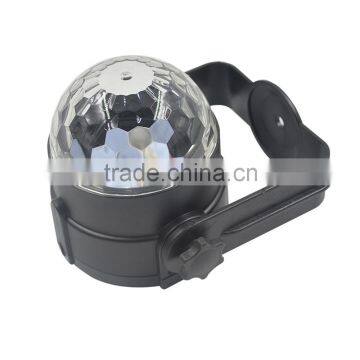 Universal 3W LED Bulbs Crystal Ball Car USB Sound Control Active Home Party Disco Bar Music Rhythm DJ Light Dancing Lamp