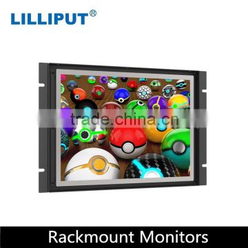 15 inch Rack Mount HDMI Monitor / 15" DVI VGA monitor for TV monitoring system