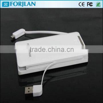 new design lithium polymer battery 8000mah power bank