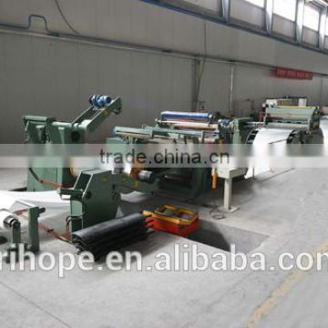 Steel coil cutting machine