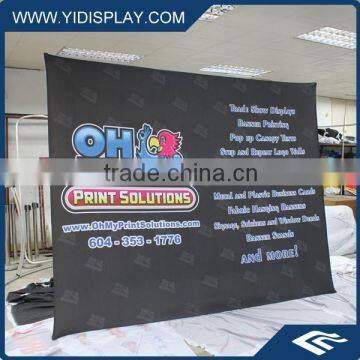 10X8FT алюминиевый рюкзаковый баннер X для выставок