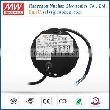 Meanwell 60w 1400mA constant current led driver 1400mA for led bay lighting