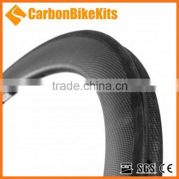 2016 CarbonBikeKits T700 Toray 25mm Wide u Shape Tubular Carbon Road Aero Wheel Rim With Brand WR88T