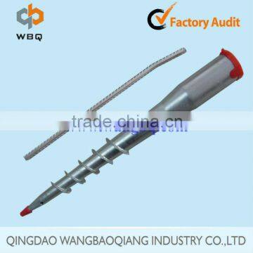 Galvanized Ground Screw Anchor for metal mesh fencing