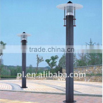 Outdoor LED garden lamp with steel or aluminum material