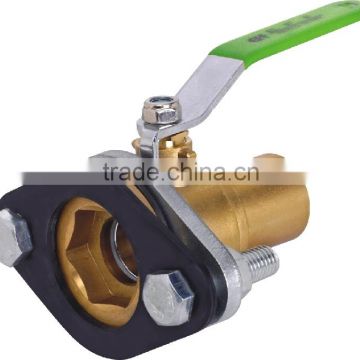 Forged brass body full port Flandged Brass Ball Valve with CSA certificated