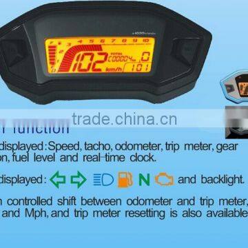 LCD Motorcycle odometer