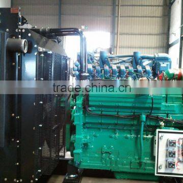 CPT700GF SPG12V190ZLDT machine manufacturer 700kw/950hp gas/diesel engine generator