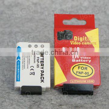 High Quality Camera Battery 1800mAh NP-95 Battery For Fujifilm FinePix F30 F31fd Real 3D W1