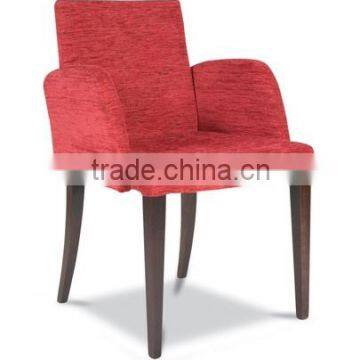 china upholstered red armchairs antique design HDAC936