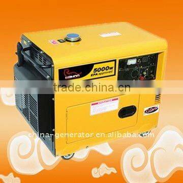 CE certificated 6kva diesel silent generator