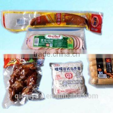 plastic bag food vacuum sealer/food vacuum plastic bag/vacuum sealed plastic bags for ham/sausage