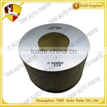 China supplier auto parts Air Filter OEM 17801-58C30 air filter for heavy machine / toyota