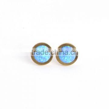 New design European and American Opal earrings with Health Natural Stone