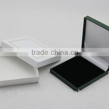 Fashion matte plastic medal box with EVA insert with outside box