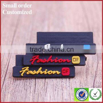 Private Main Silicone Label for Mens Pretty Woman Clothing