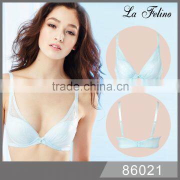 Woman E85 Cup Microfiber Removable Pads Seamless Bra photo-5