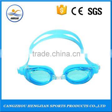 Hot sale custom anti fog silicone swim gear,best waterproof anti-UV swim gear goggles 2016 made in china