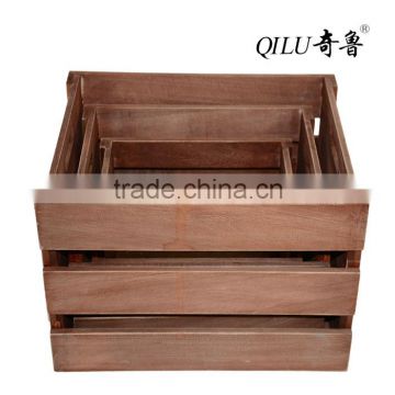 Chinese Feature Wooden Material Food Boxes Wooden Storage