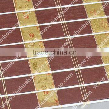 Faux Wood Roman Blind--roll Up