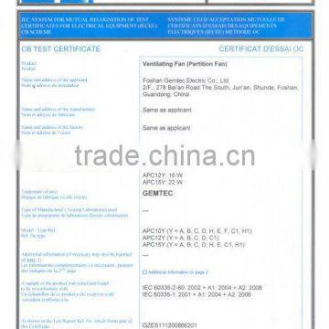 4"100mm Bathroom Extractor Fan,Made of ABS Material,CE,CB &SASO Approval photo-2