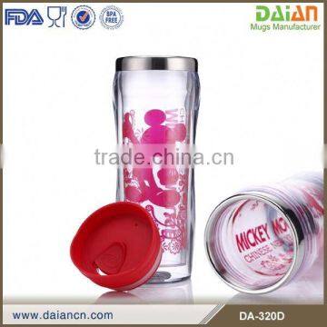 Personalized Plastic Double Wall Mugs Paper Insert photo-4