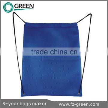 2015 hot sale Eco-friendly material polyester mesh drawstring bag