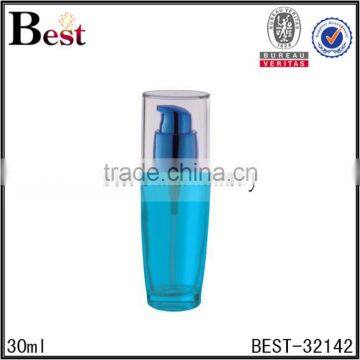 new product 30ml glass bottle blue glass bottle pump glass bottle                        
                                                                                Supplier's Choice