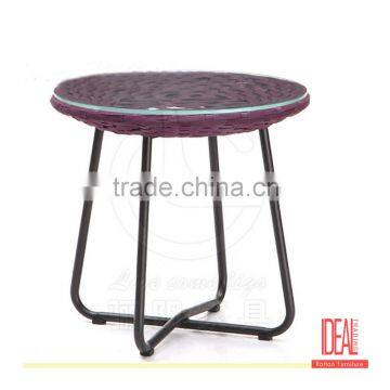 Manufacturer Good Quality Top Service Round Rattan Chinese Tea Table photo-6